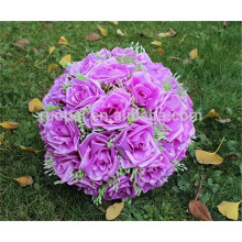 wholesale Boule de rose artificielle hortensia boule de fleur suspendue en soie artificielle pour la décoration de mariage